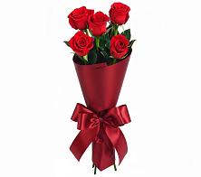 Букет 5 Красных роз Эдлесс Лав в Псотино