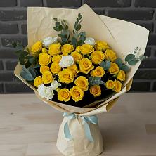 Букет цветов из:  Розы в Псотино