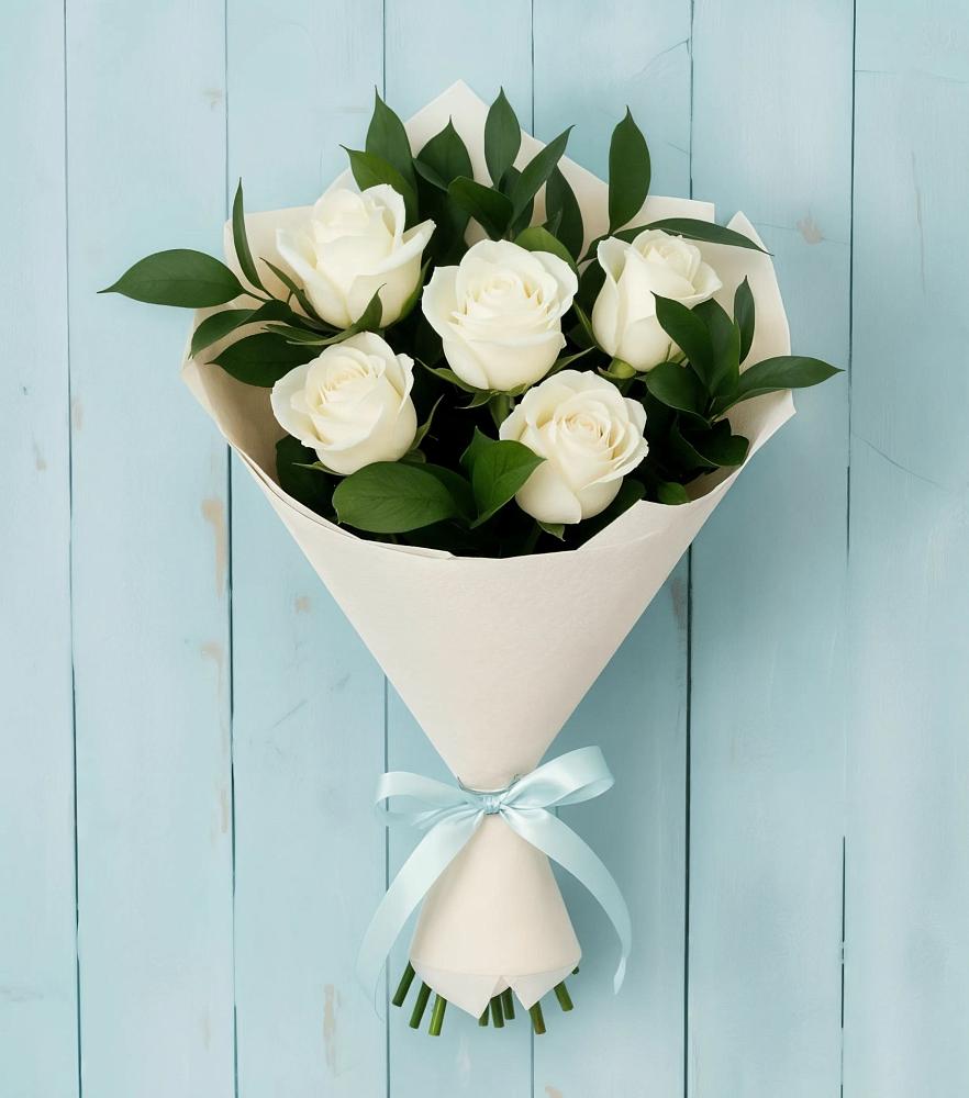 Букет цветов из: Розы в Псотино