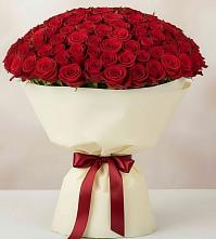Букет 101 Красная роза Милано #REPLACE_PRED# Псотино