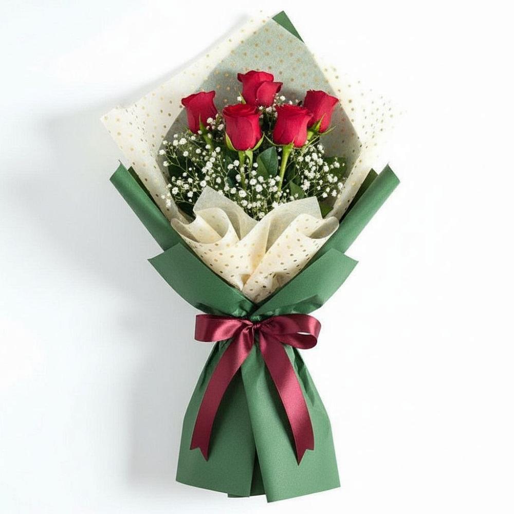 Букет цветов из: Розы в Псотино