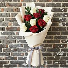 Букет цветов из:  Розы в Псотино