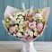 Букет цветов из: Альстромерии и Розы в Псотино