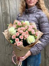 Букет цветов из:  Розы #REPLACE_PRED# Псотино