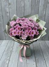 Букет цветов из:  Хризантемы #REPLACE_PRED# Псотино