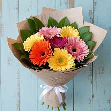 Букет цветов из:  Герберы в Псотино