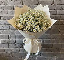 Букет цветов из:  Ромашки в Псотино