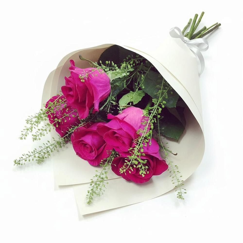 Букет цветов из: Розы в Псотино