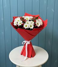 Букет цветов из:  Хризантемы в Псотино