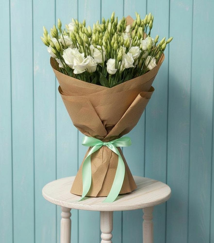 Букет цветов из: Лизиантусы в Псотино