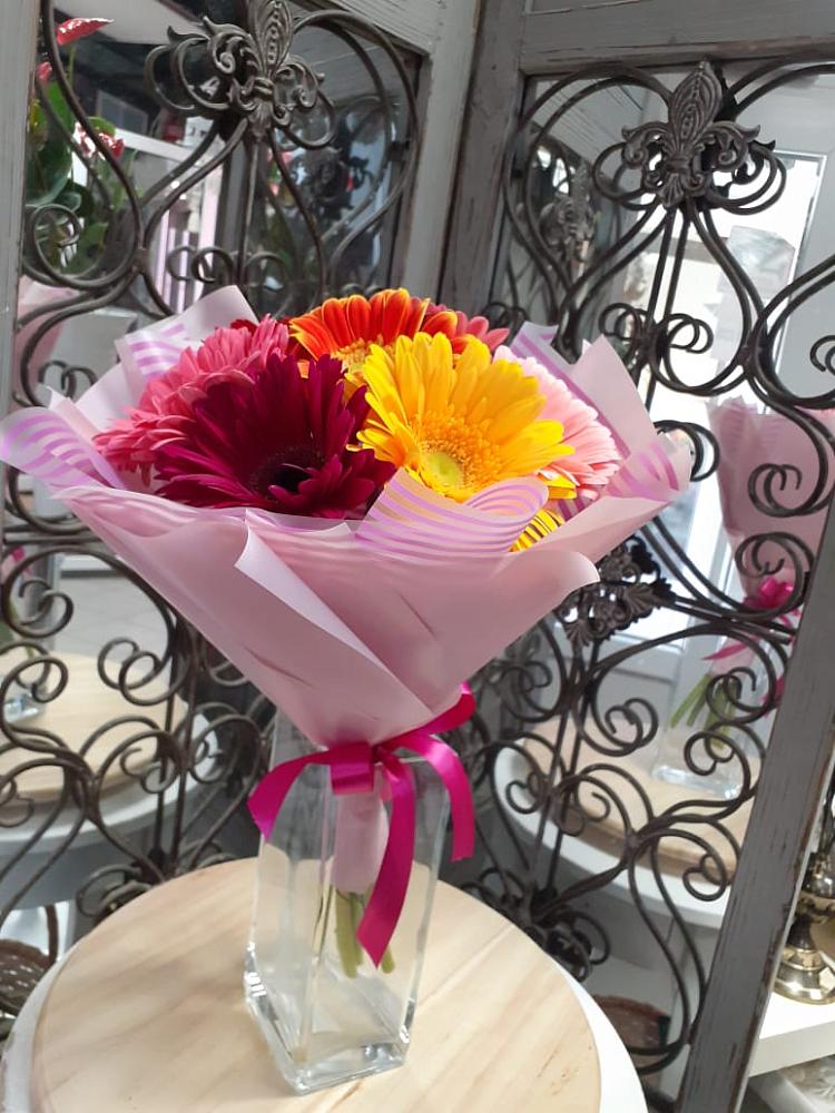 Букет цветов из: Герберы в Псотино