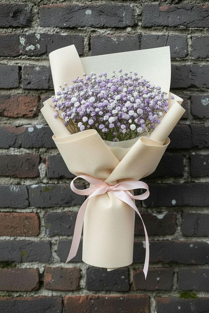 Букет цветов из: Гипсофила в Псотино