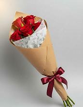 Букет цветов из:  Розы в Псотино