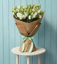 Букет цветов из:  Лизиантусы в Псотино