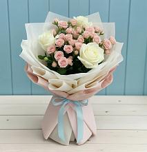 Букет цветов из:  Розы #REPLACE_PRED# Псотино