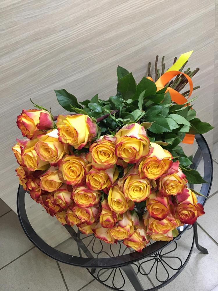 Букет Желтые розы в Псотино