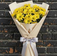 Букет цветов из:  Хризантемы в Псотино