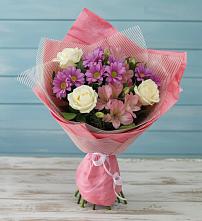 Букет цветов из:  Герберы в Псотино