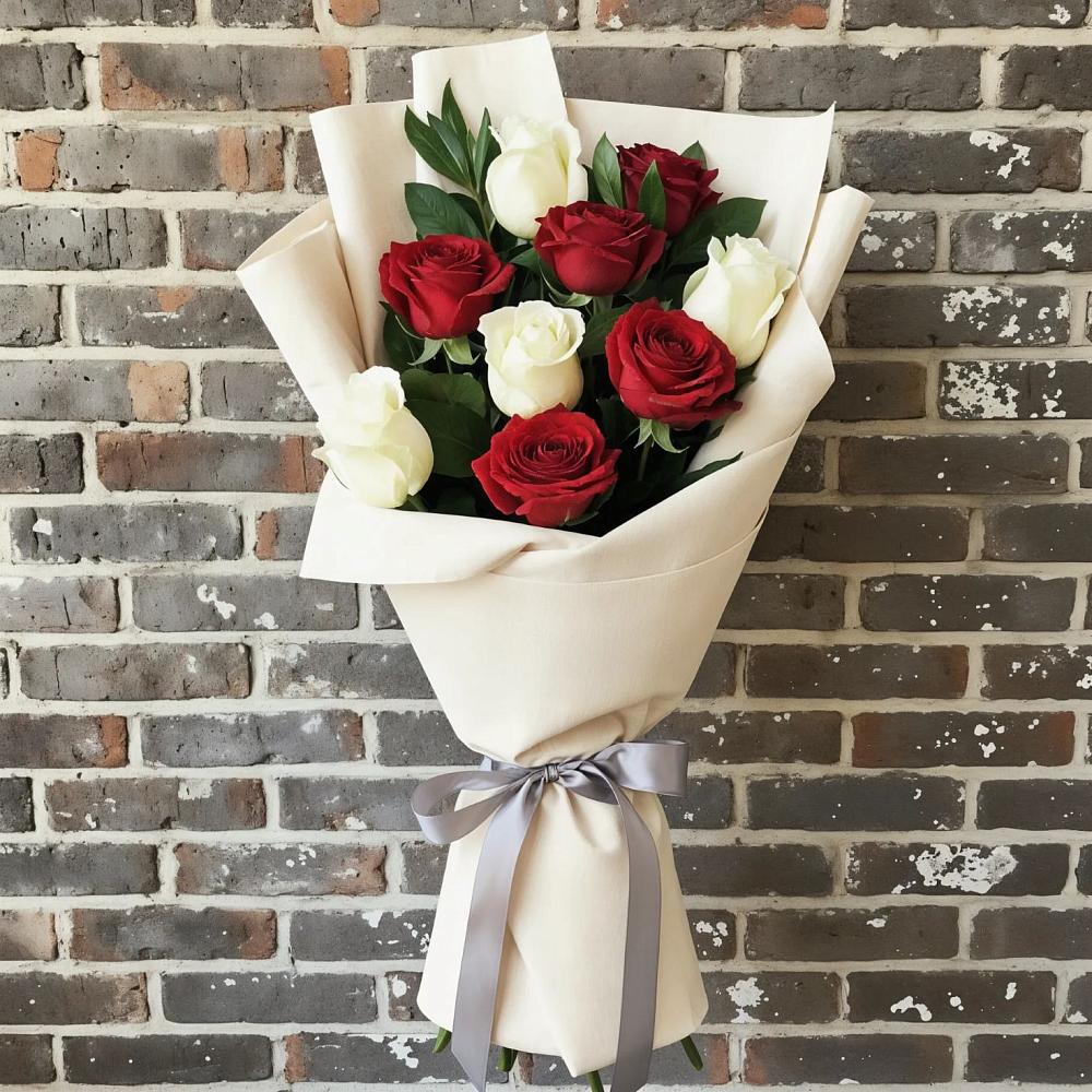 Букет цветов из: Розы в Псотино