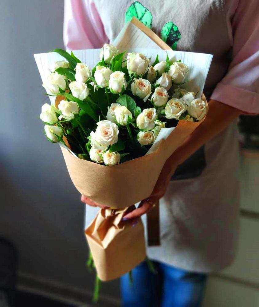 Букет цветов из: Розы в Псотино