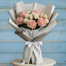 Букет цветов из:  Розы #REPLACE_PRED# Псотино