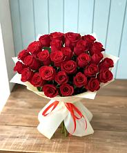 Букет 29 Красных роз в Псотино