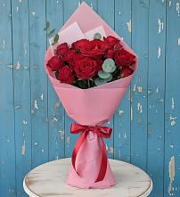 Букет цветов из:  Розы в Псотино