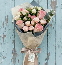 Букет цветов из:  Розы в Псотино