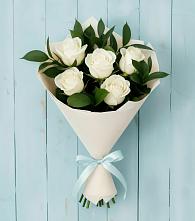 Букет цветов из:  Розы в Псотино