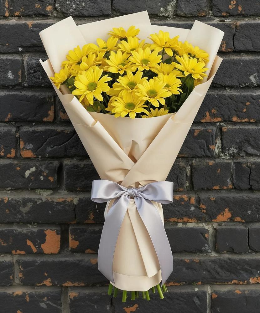 Букет цветов из: Хризантемы в Псотино