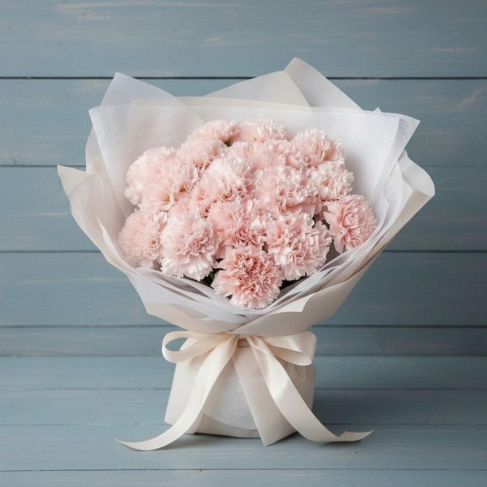 Букет цветов из: Гвоздики в Псотино