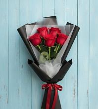 Букет цветов из:  Розы в Псотино