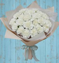 Букет цветов из:  Гвоздики в Псотино