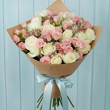 Букет цветов из:  Розы в Псотино