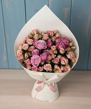 Букет цветов из:  Розы в Псотино